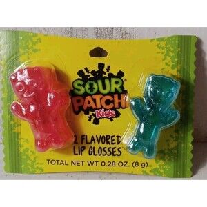 Sour Patch Kid Lip Gloss‎ Two In Package/New/Accessory/Lip Care